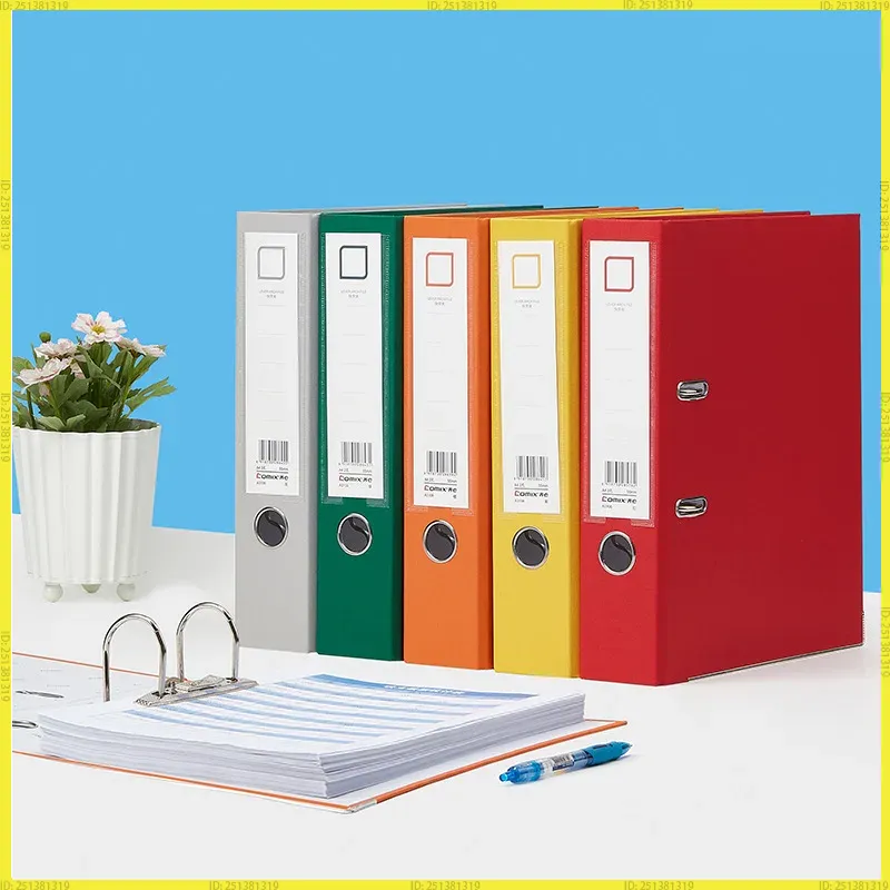 Binder A4 Lever - Raccoglitore ad anelli A4 multicolore, grande