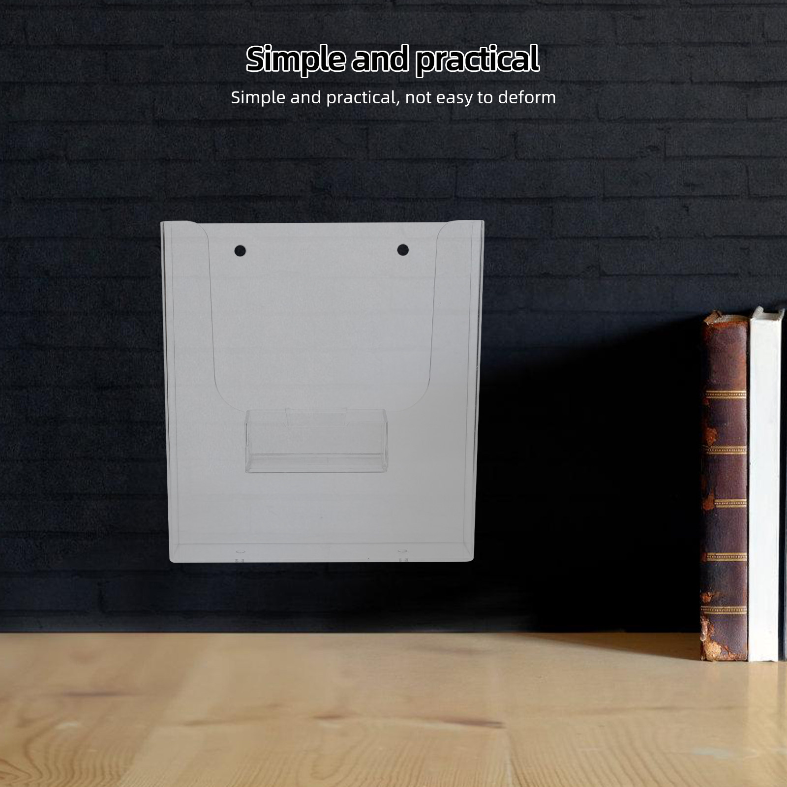 Magazine Holder Rack - Portadocumenti A4 in Acrilico da Parete,