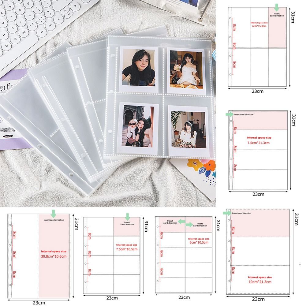 Binder A4 Lever - 10 pezzi raccoglitore per tesserino trasparente