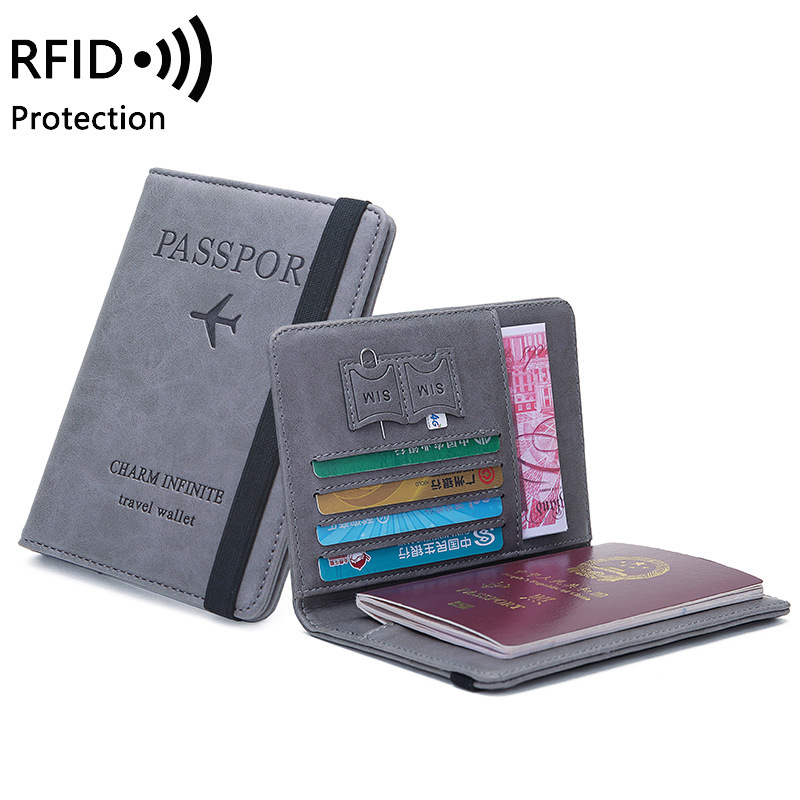 Index Card Holder - Porta passaporto unisex in pelle PU
