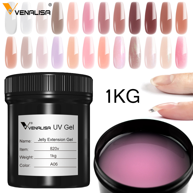 Gel Refill Pack - Gel per Unghie VENALISA 1L, Colore