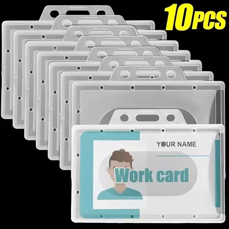 Index Card Holder - 20/5/1 Pezzi Porta Badge in PVC