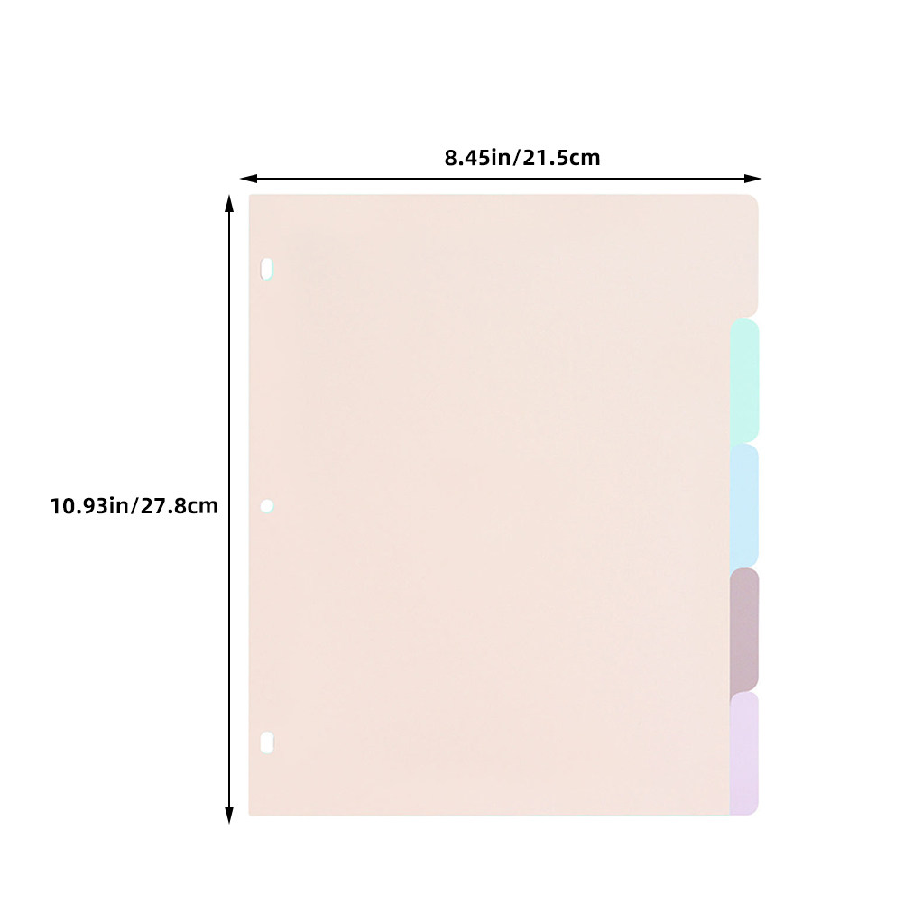 1 Set di Divisori in Plastica  - Tab Divider A4 recensione e prezzo