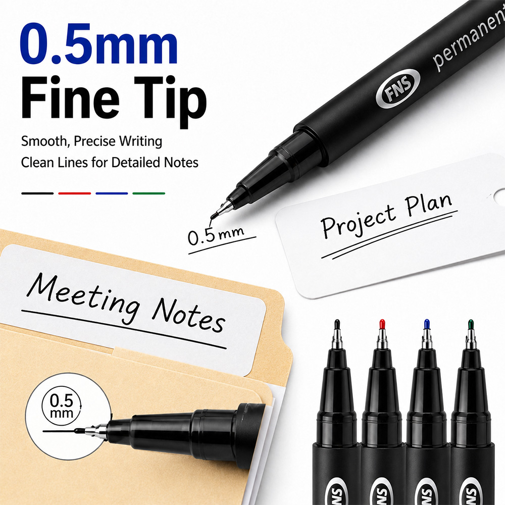 4/12 Pezzi Pennarelli Permanen - Correction Pen Fine recensione e prezzo