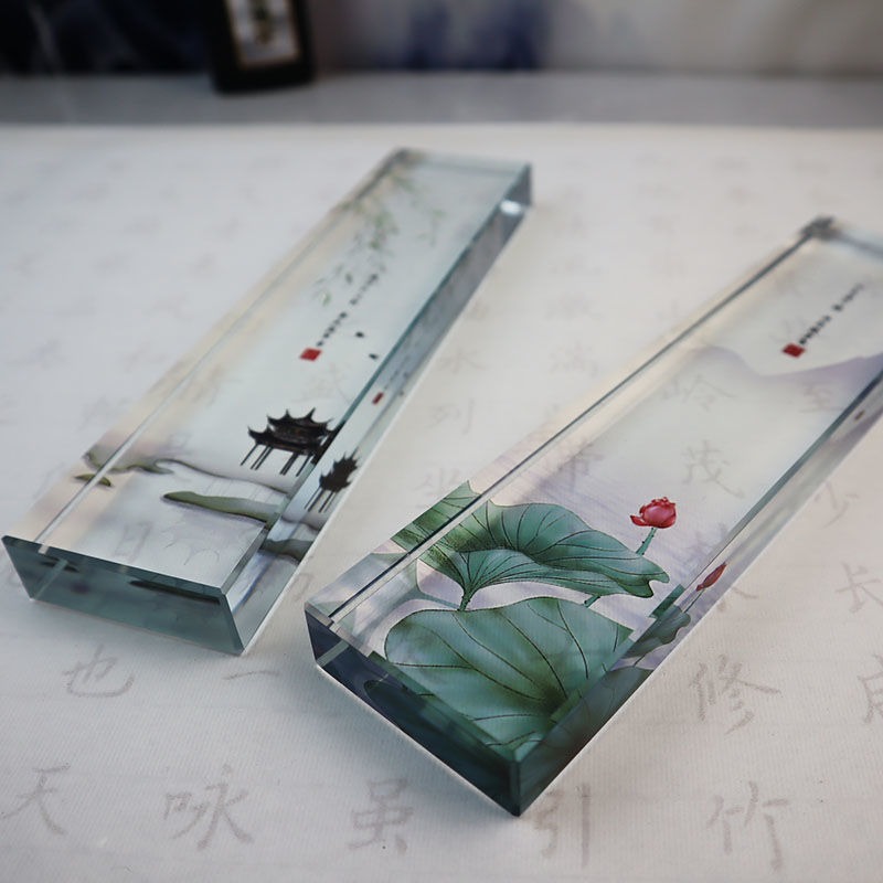 Fermacarte in vetro tradiziona - Book Weight Glass recensione e prezzo