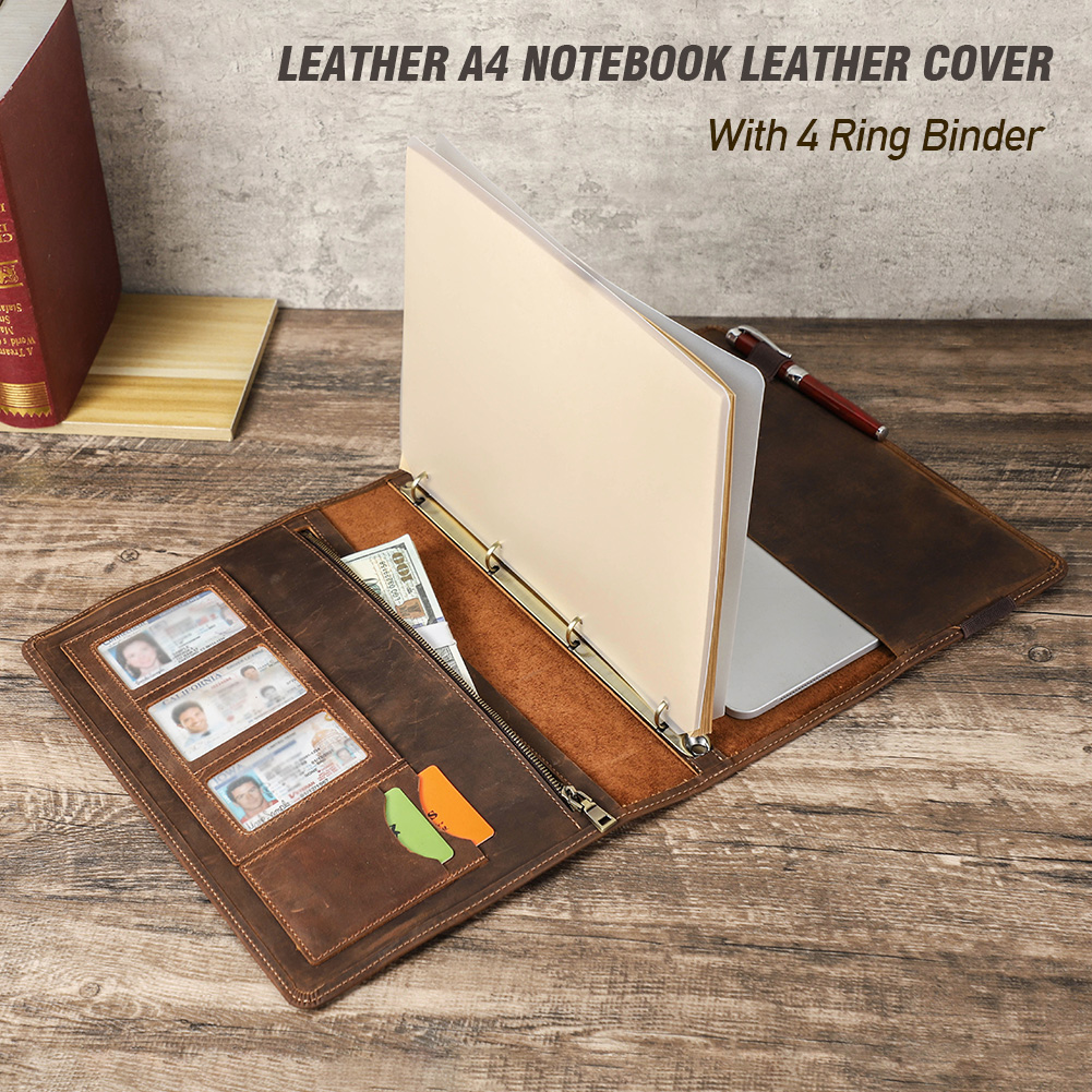 Portafoglio di lusso con coper - Binder A4 Lever recensione e prezzo