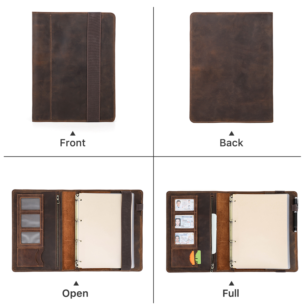 Portafoglio di lusso con coper - Binder A4 Lever recensione e prezzo