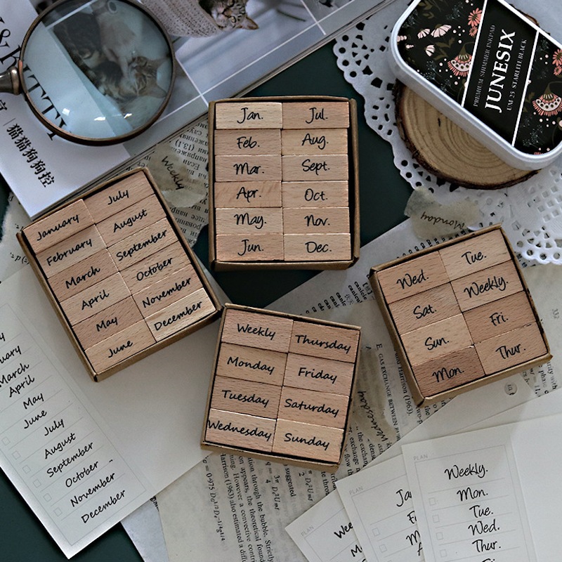 Numeri arabi Calendario del gi - Rubber Date Stamp recensione e prezzo